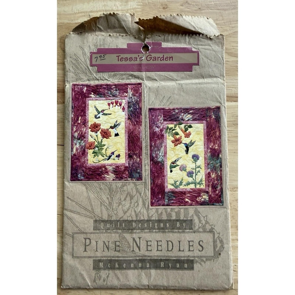 Pine Needles McKenna Ryan Quilt Pattern Tessa's Garden UNCUT